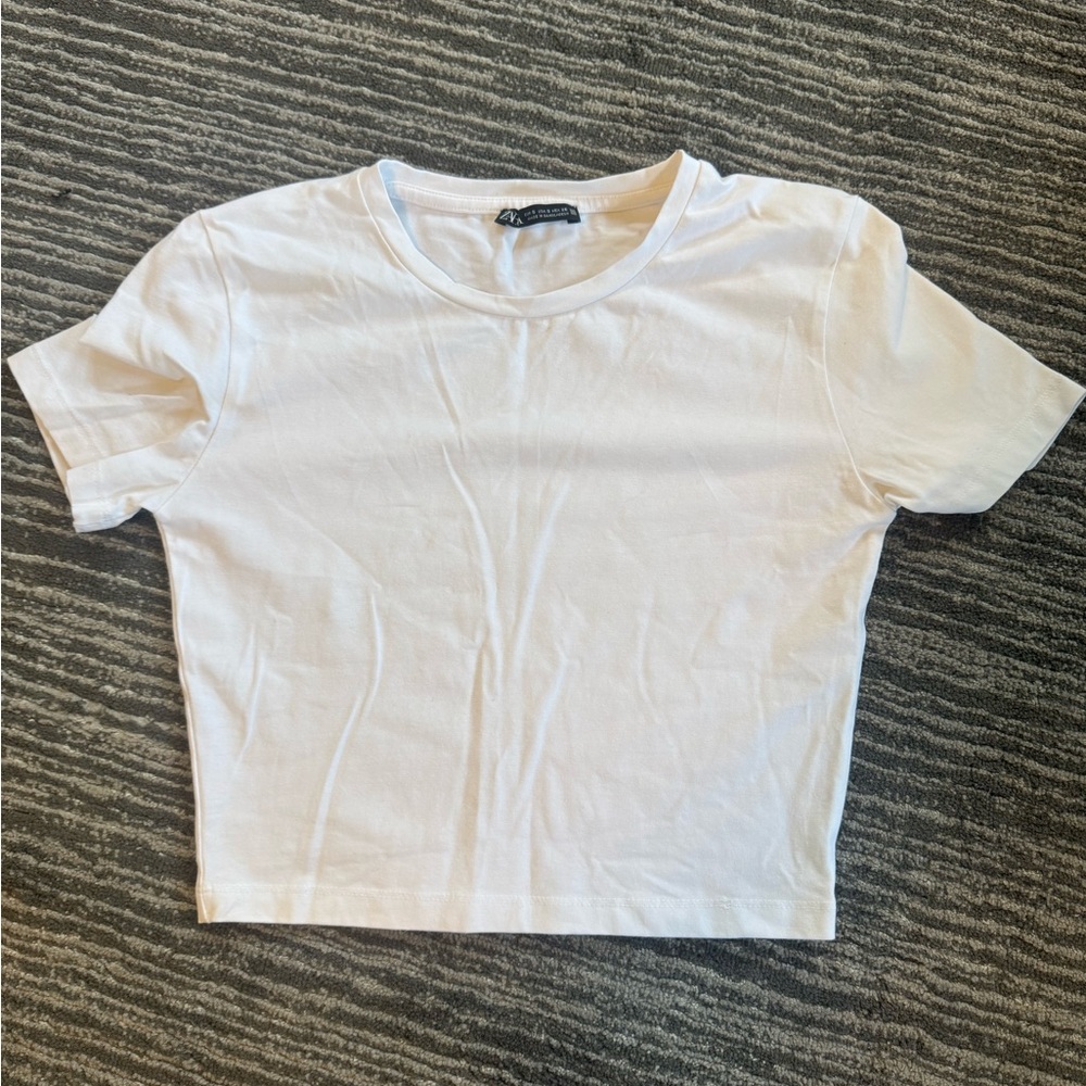 Zara White Women's Top
